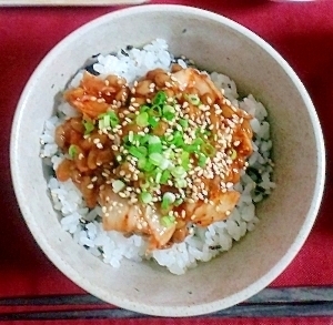 夏バテ防止！韓国風スタミナ納豆丼