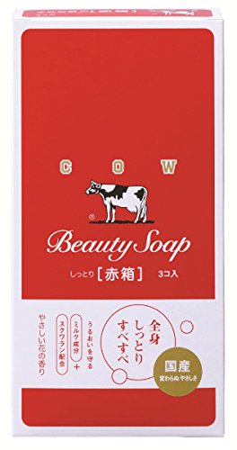 牛乳石鹸 カウブランド 赤箱 3コ入