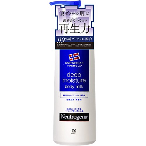 Neutrogena（ニュートロジーナ）ノルウェーフォーミュラ ディープモイスチャー ボディミルク 乾燥肌用 無香料
