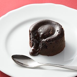 ダークチェリーのフォンダンショコラ