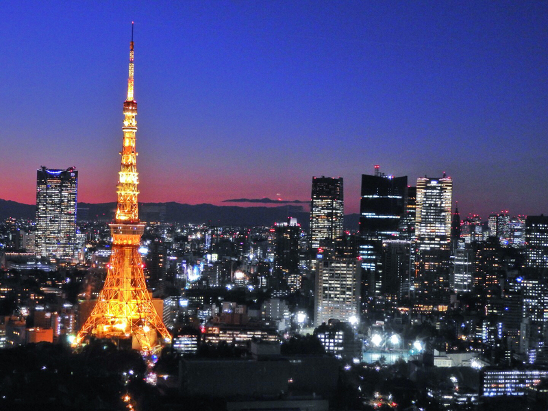 ①夜景を観に行く