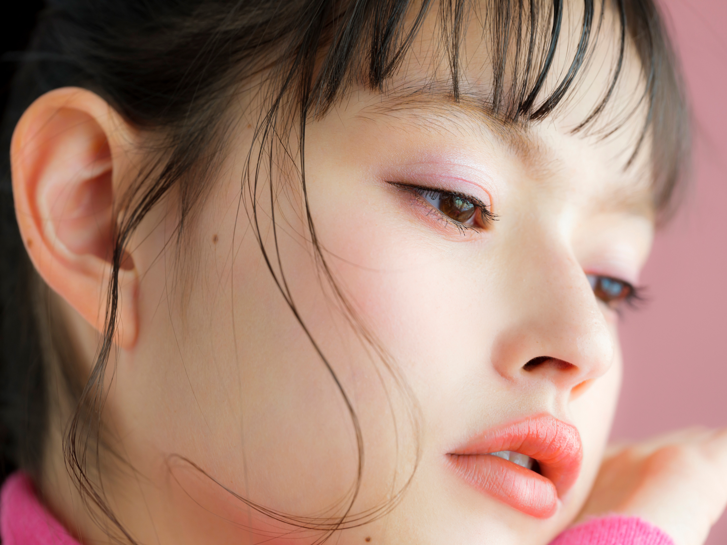 Eye & Skin：ピンクを使ってふんわり仕上げる