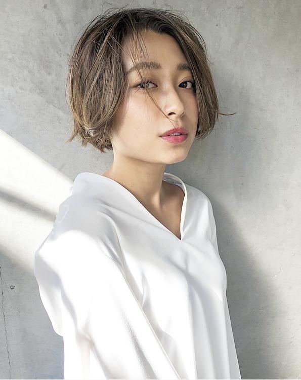 丸顔さんにおススメ