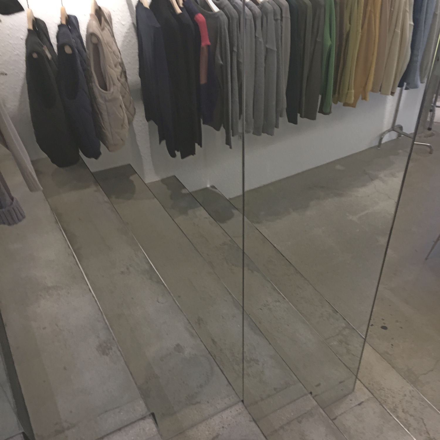 毎日、自分の体型を鏡でチェックする