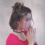 ：おでこ
