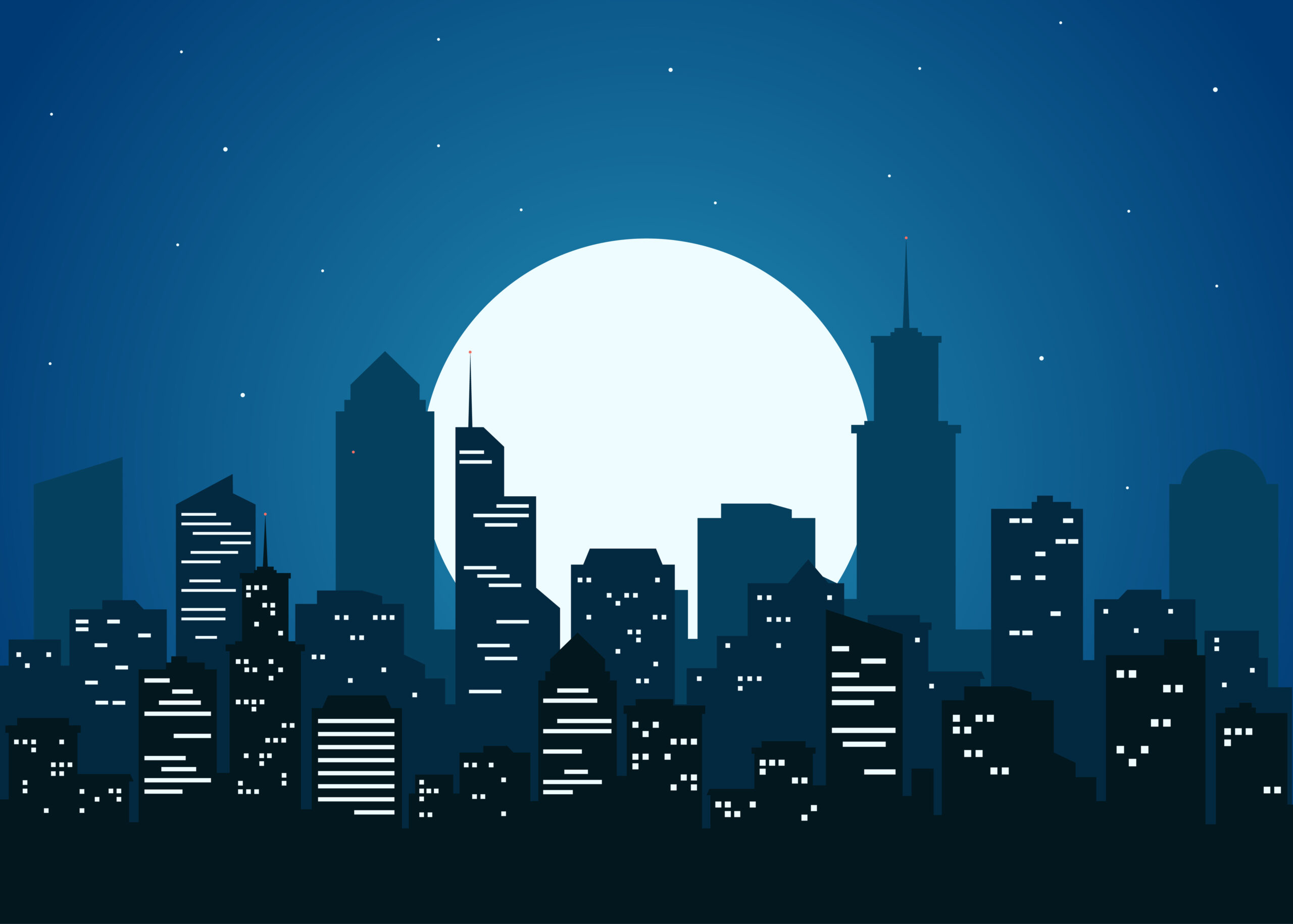 夜遅くは、街に出ないようにしよう