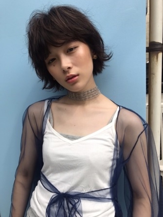 →ミニボブで、周りと差をつける