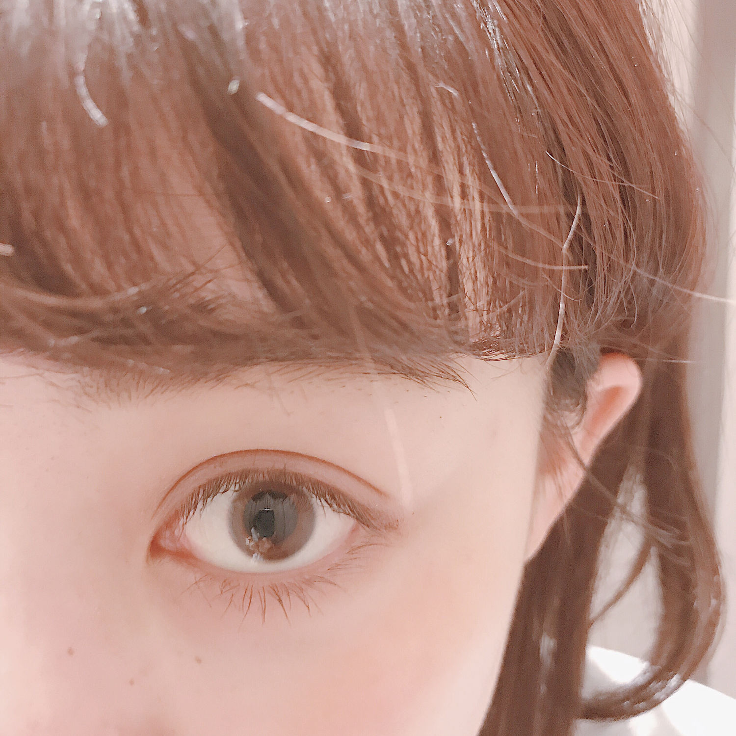 前髪、失敗したぁ~