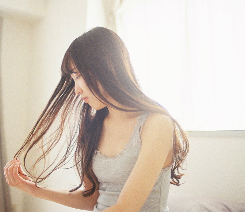 自然の恵みでついつい触れたくなる髪に♡