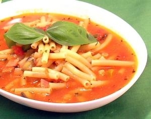 辛いが旨い！ホットトマトスープパスタ