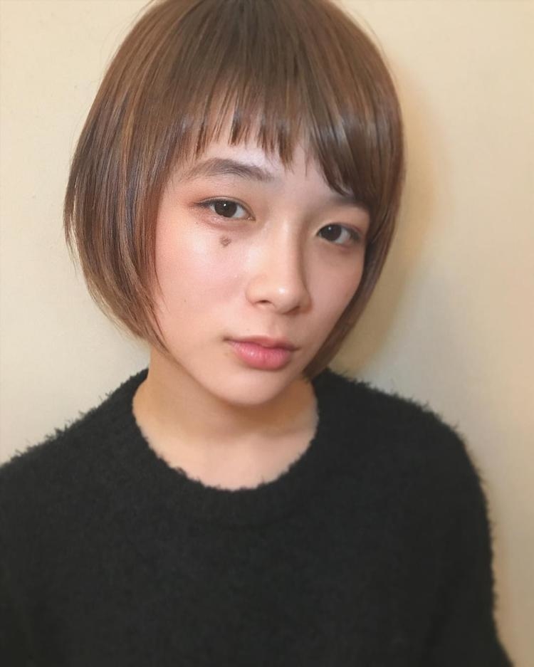 シンプルショートのアクセントに