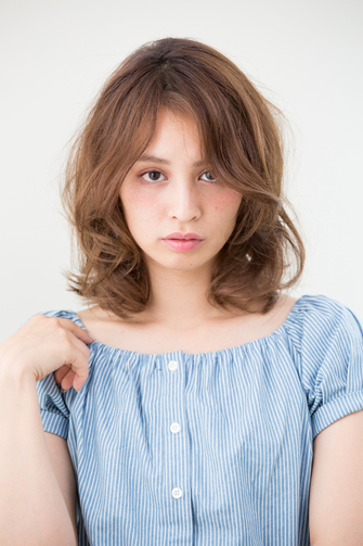 ゆるいウェーブでリラックス感