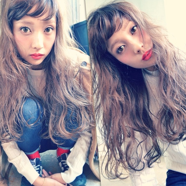 束感と眉上バングでイマドキに