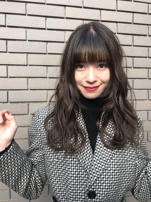 ゆるふわ巻きでガーリーにも