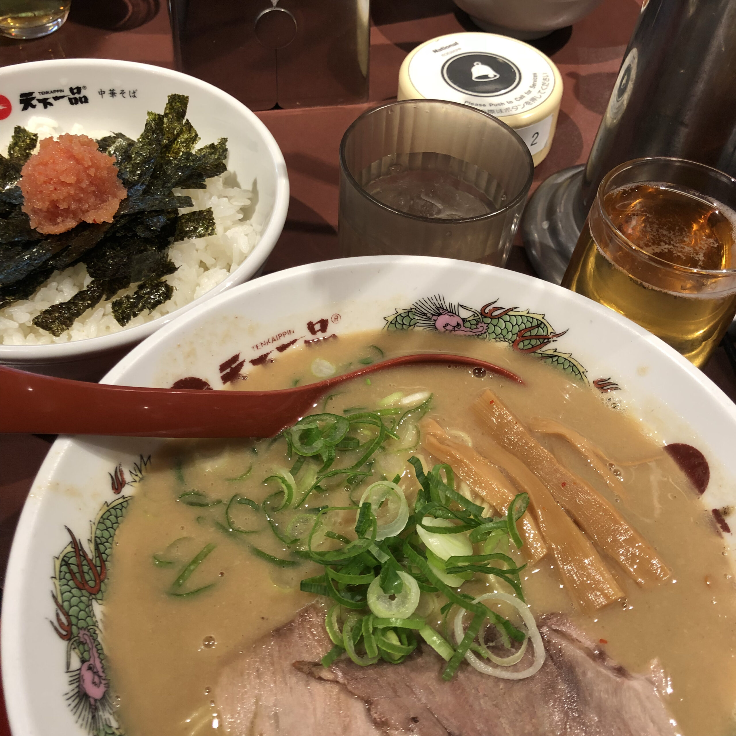 その③食べる前に温かい飲み物