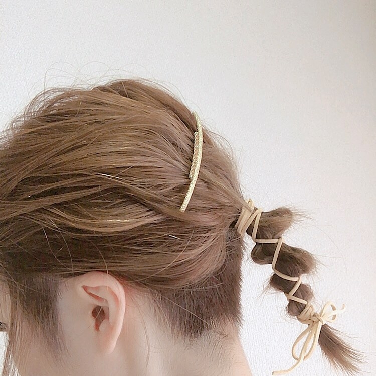 ボブヘアは結べないなんてのは古い！