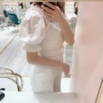 シルエット重視トップスで糖度max♡‘肩ボリューム’なパフスリーブに夢中なの