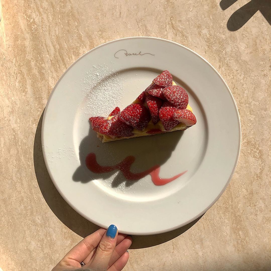 カフェにて