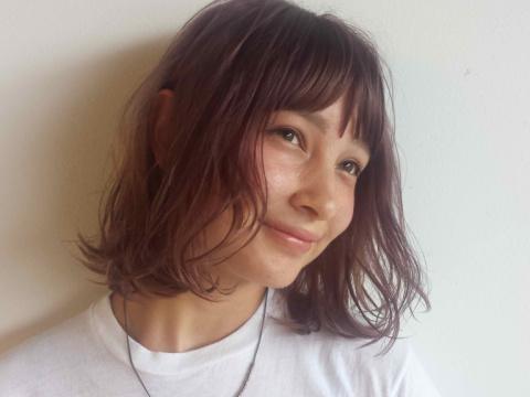 紫カラーで垢抜けよっ♡