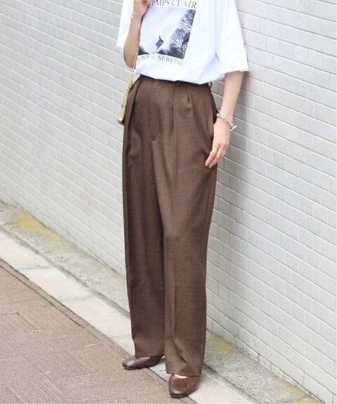 立体感のあるパンツがいいのです