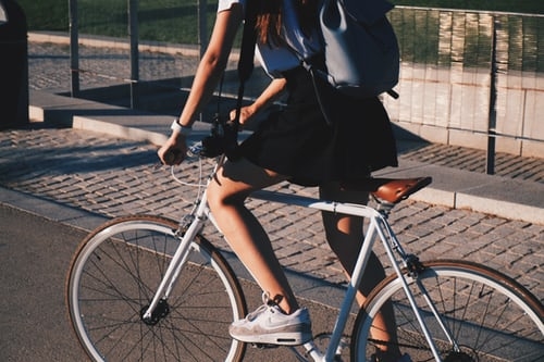 自転車とデニムとドーナツと