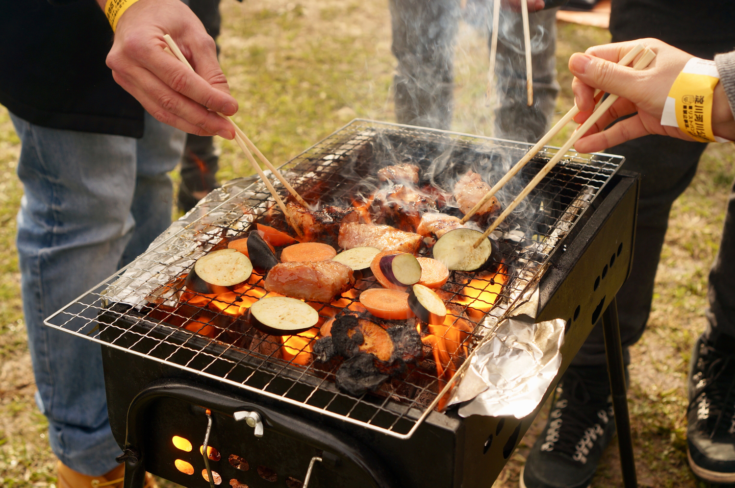 BBQや飲み会で髪の匂いが気になる時に
