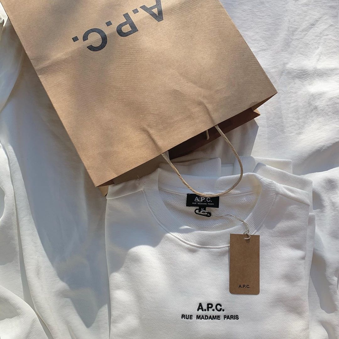 A.P.C.って私読めるよ！