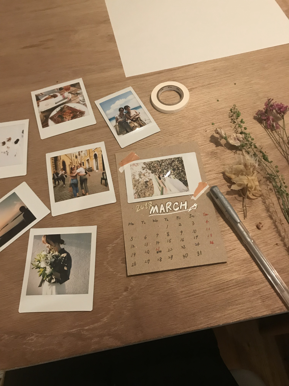 point 2:写真をチェキ風に