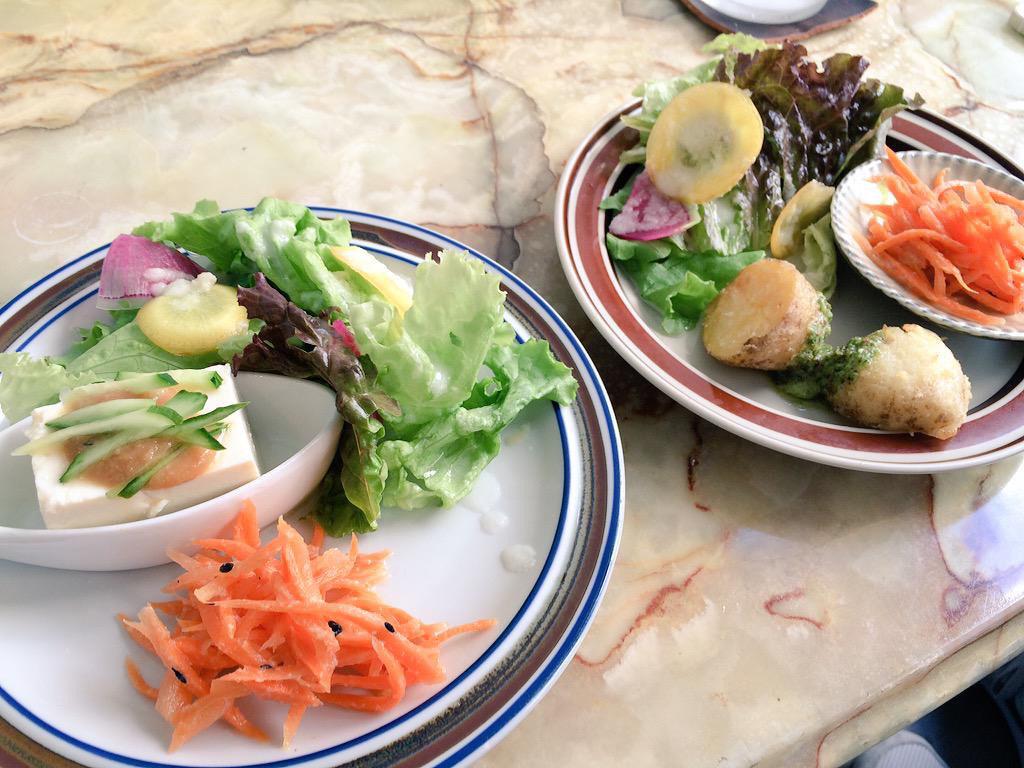 次の日の食事で調整