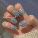お洒落さんは取り入れてるって噂。春の始まりにミントグリーンネイルはいかが？
