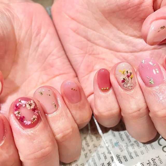押し花×ちゅるるん