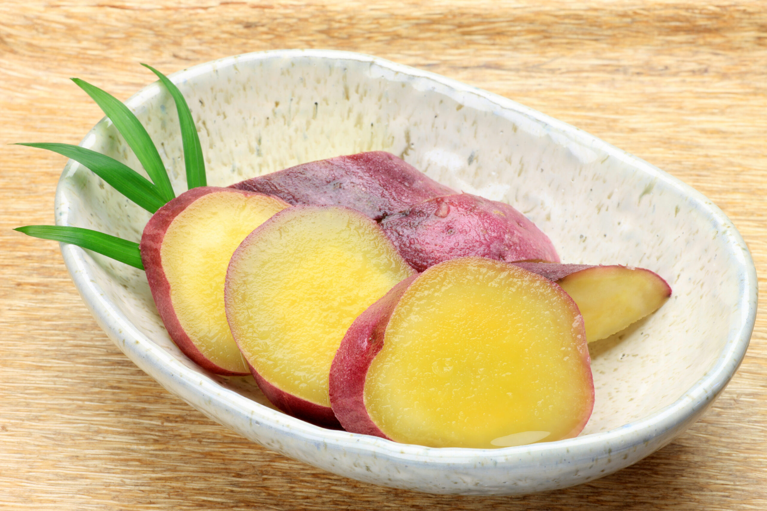 イモ類は蒸してカロリーを抑える