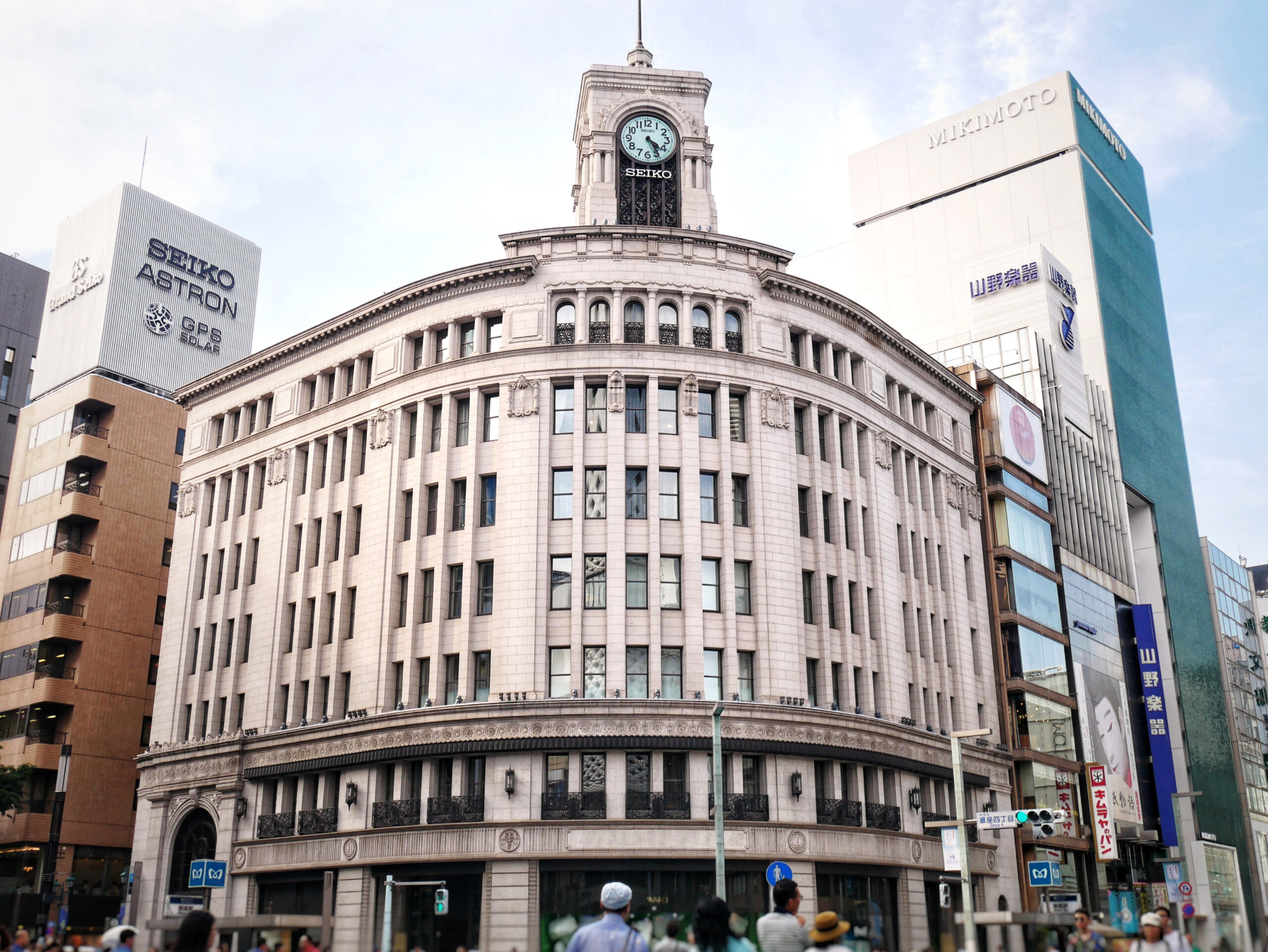 ちょっと歩いて、銀座まで