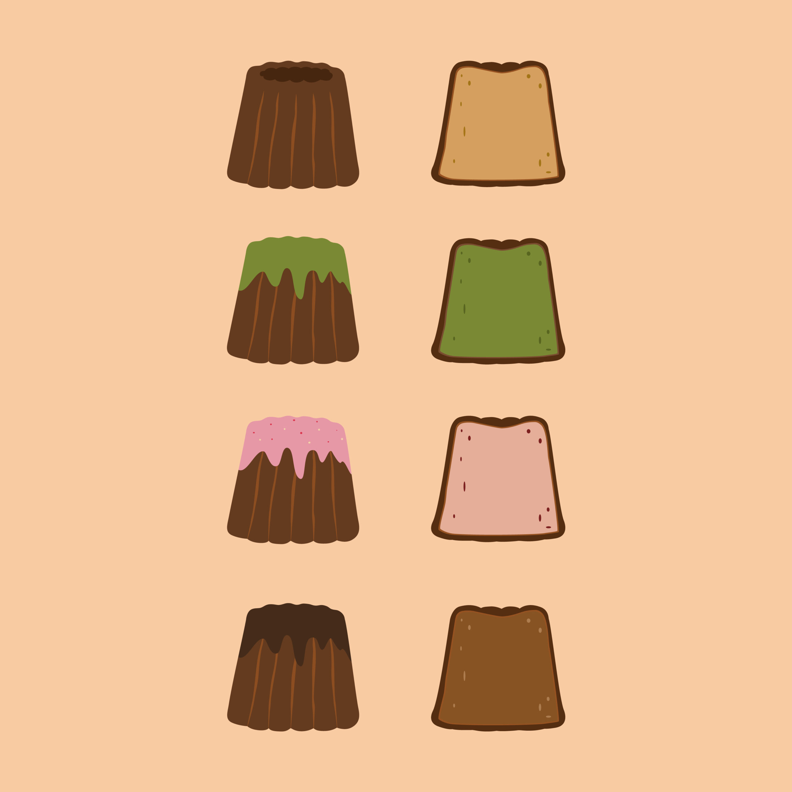 台形のあのお菓子