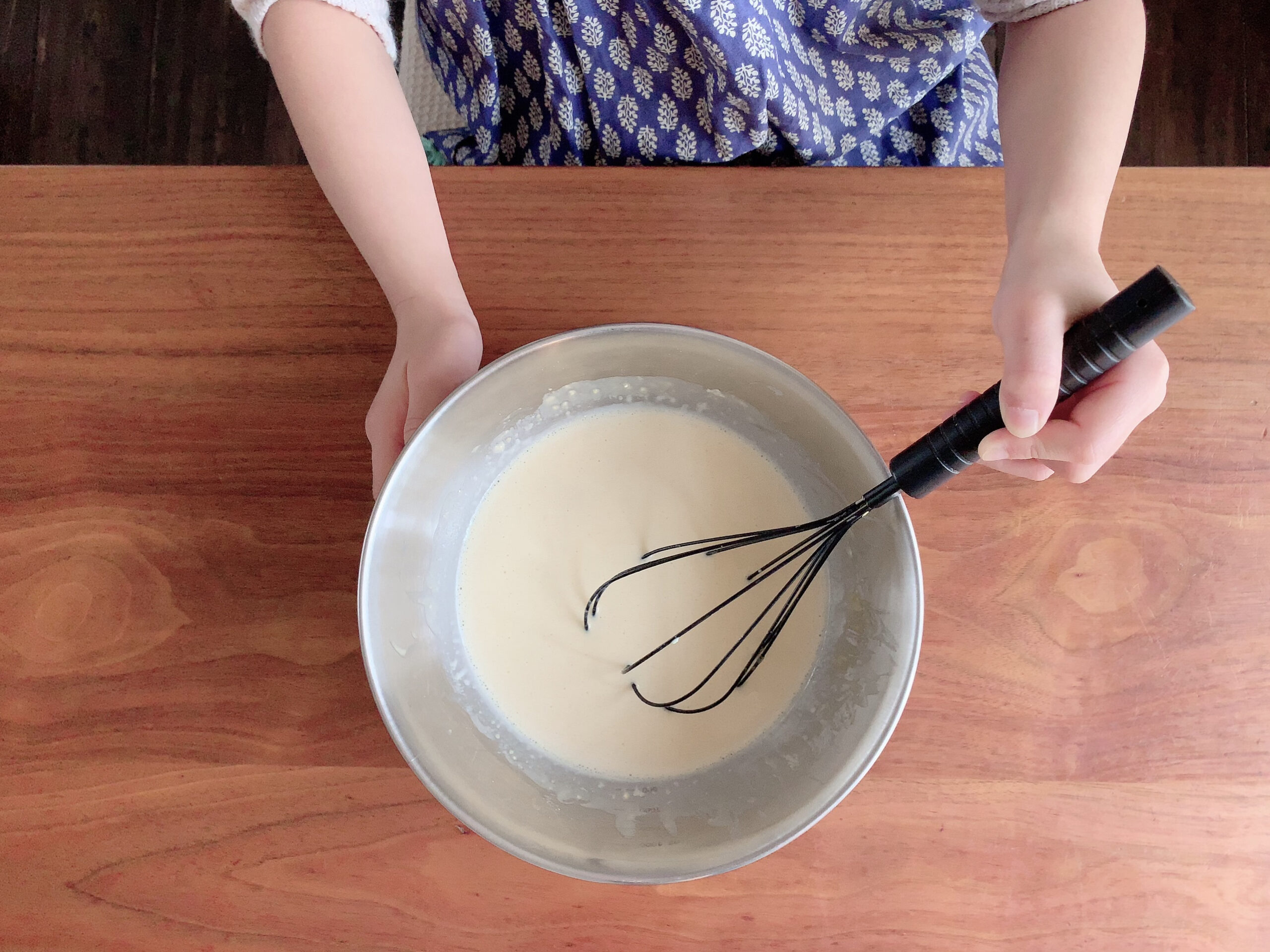 お菓子作り:あえて便利な道具に頼らない