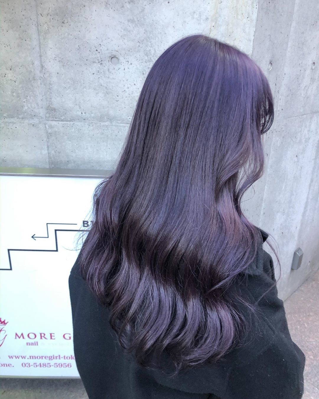 Hair｜パープル系カラーを