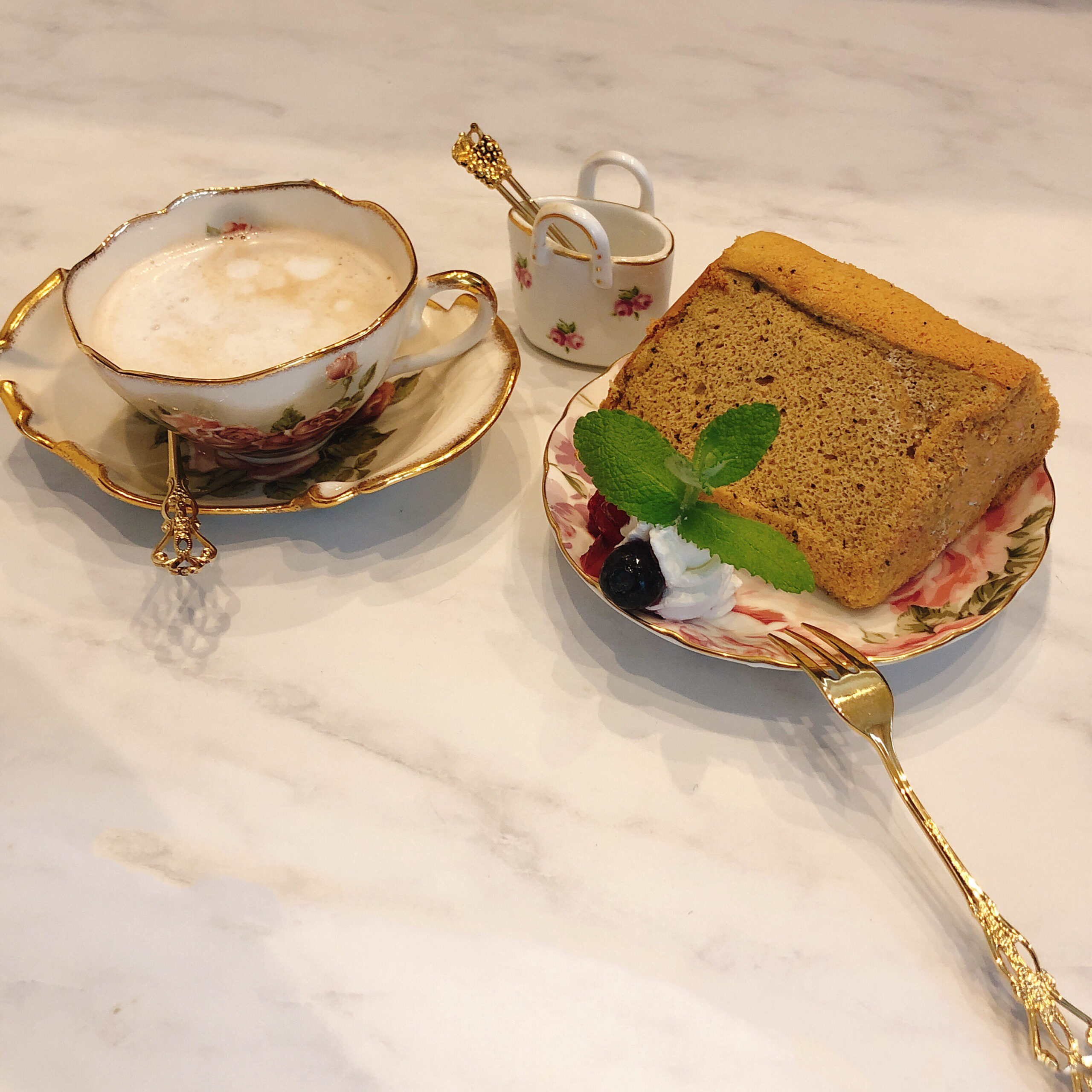 素敵なおうちカフェの出来上がり!