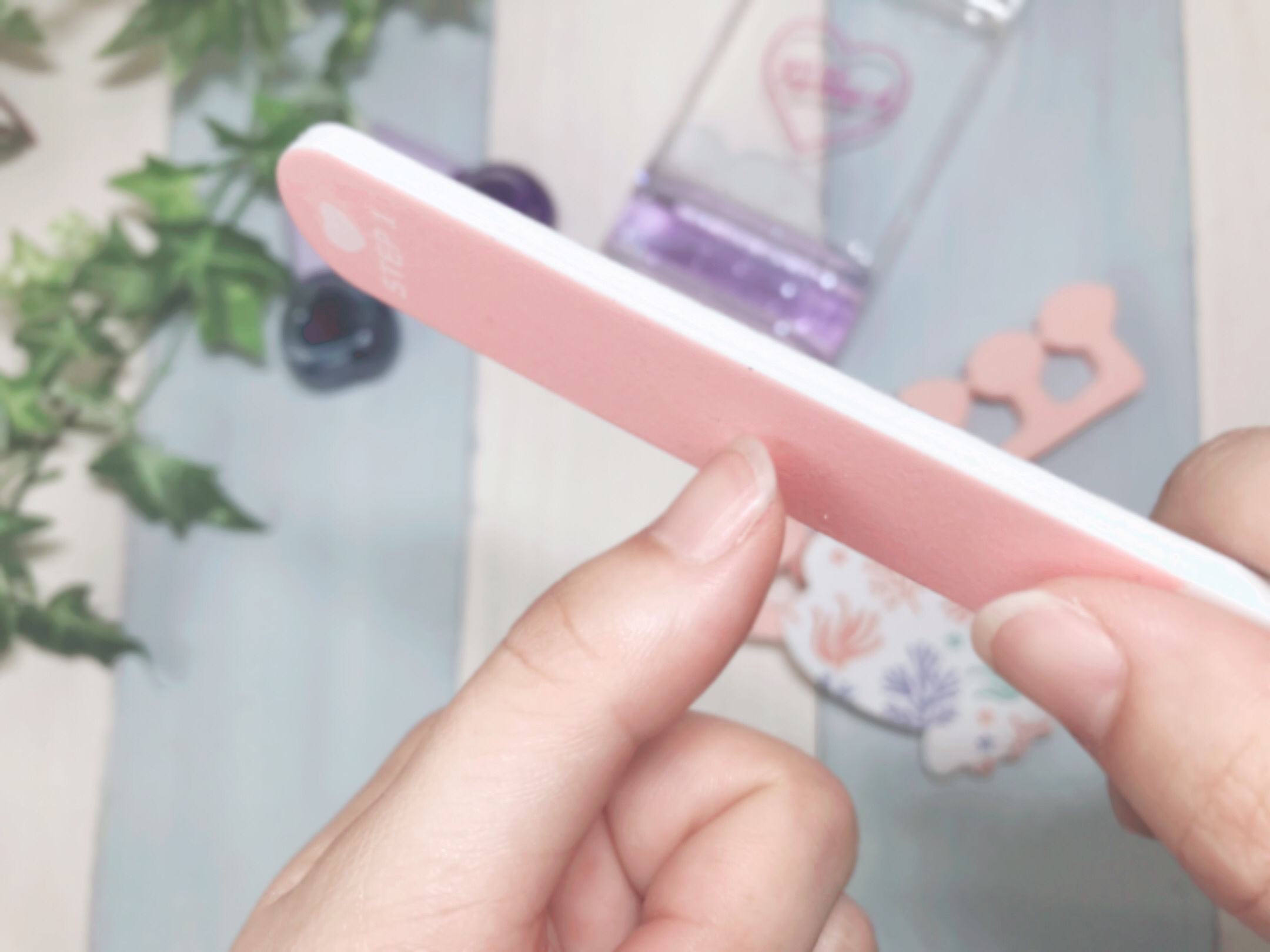 STEP 1:爪の長さや形を整える