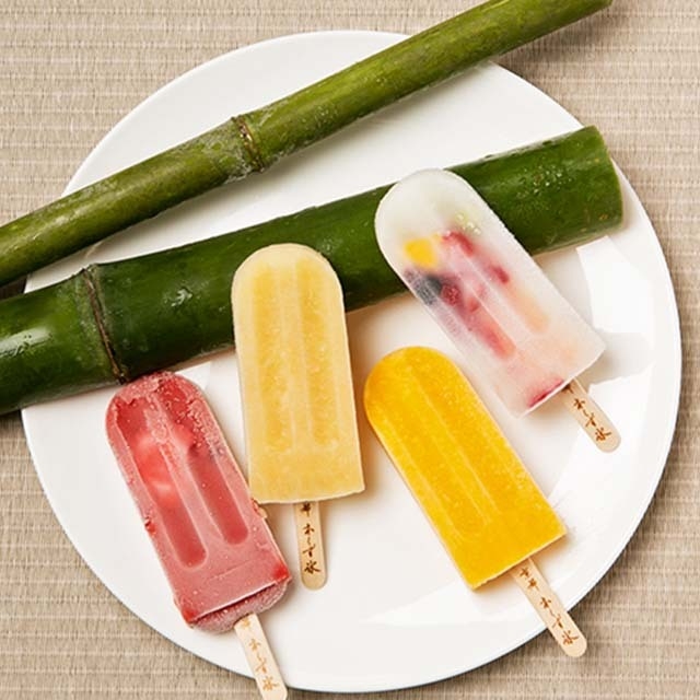 ヘルシーな「本くず氷アイスキャンディー」