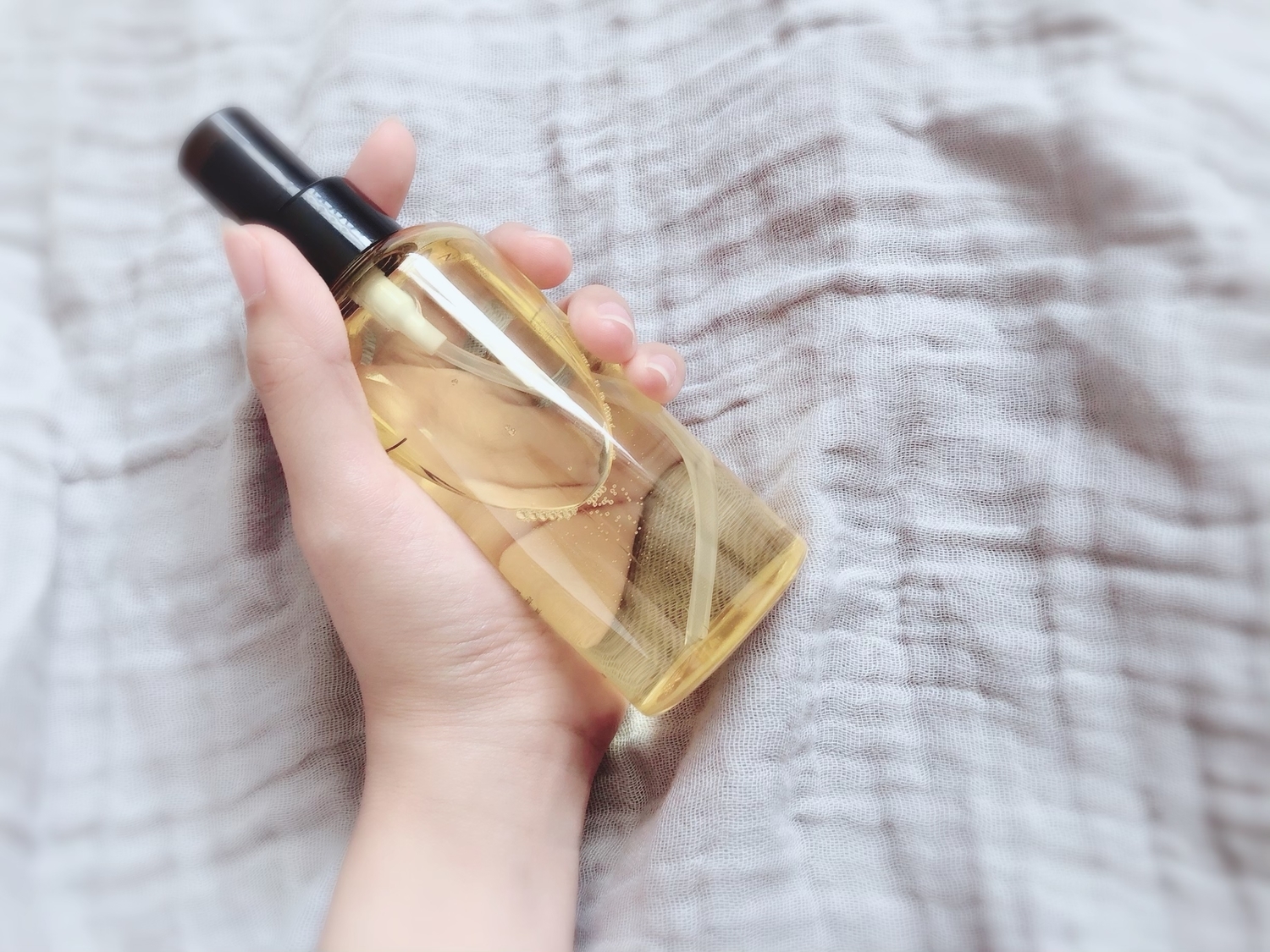 ③ウェットヘアのスタイリングに