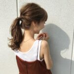 灼熱の夏もロングはやめないよ。暑苦しく見えない涼しげヘアアレンジ