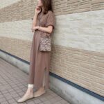 大人カジュアルには“Tシャツワンピ”！上品にラフ感を演出して、夏が似合う女へ