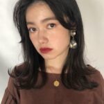 分け目が旬の分かれ道？モードな大人の雰囲気はセンター分けで叶えちゃえっ