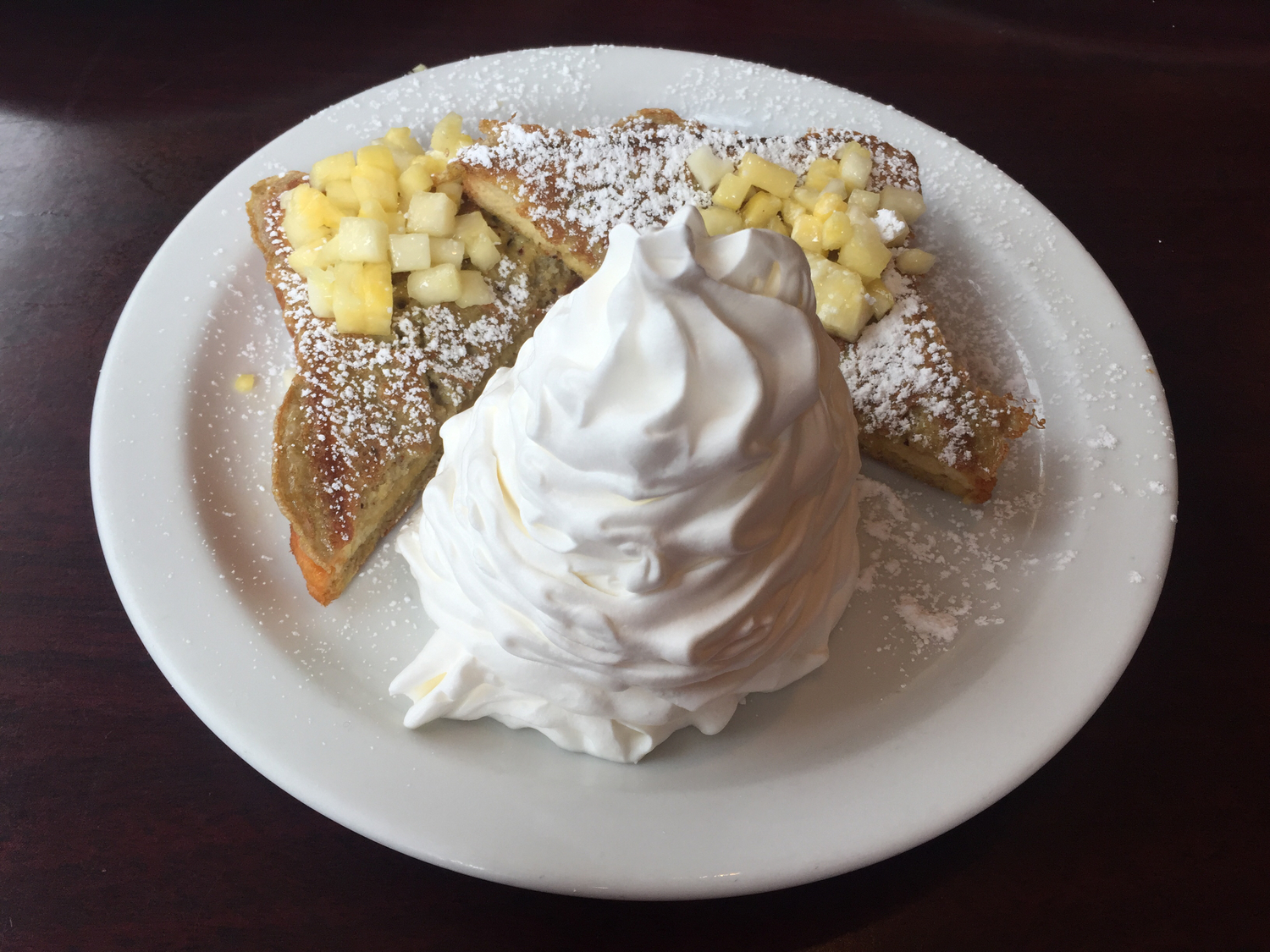 ホイップクリームと一緒に…