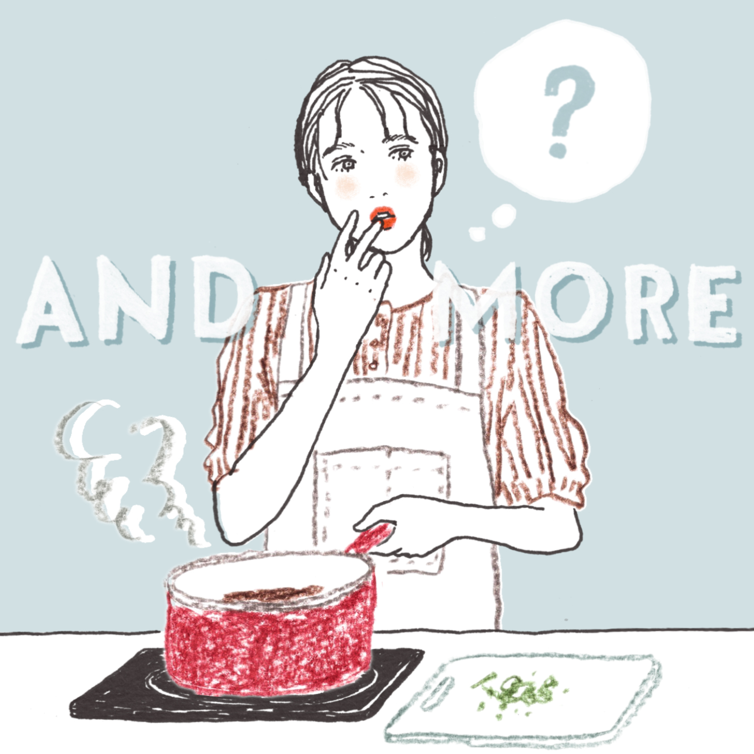 Q:彼のために料理を作ったあなた。「何かが足りない」と追加した調味料は次のうちどれでしたか?