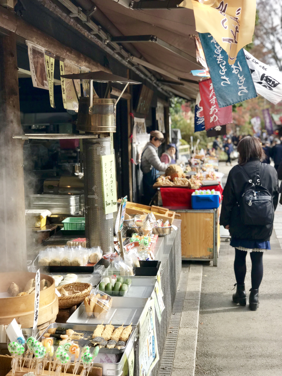 まるで小旅行に来たみたい