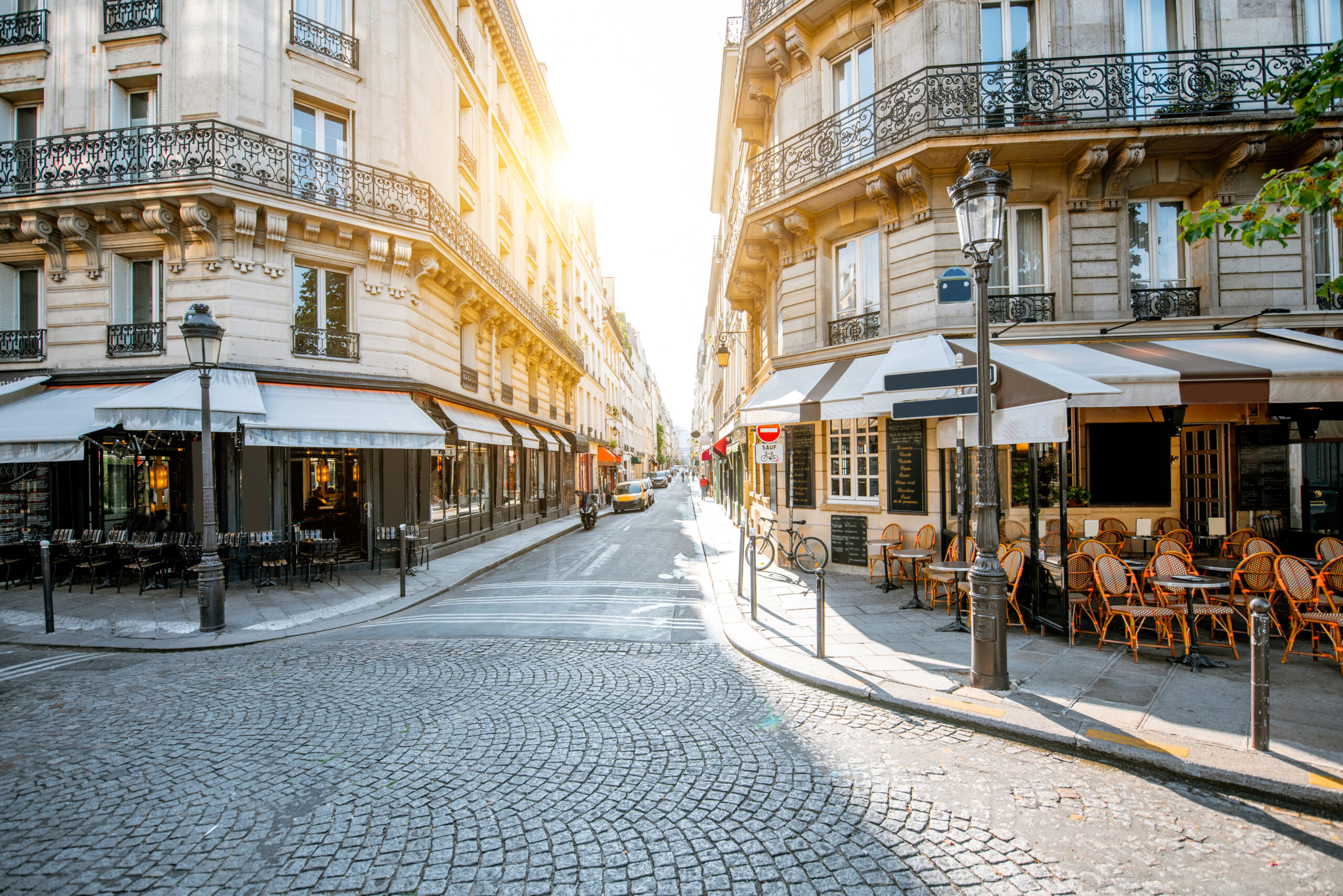 フランス料理店が多くある