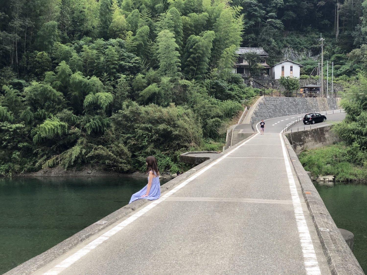 @名越屋沈下橋