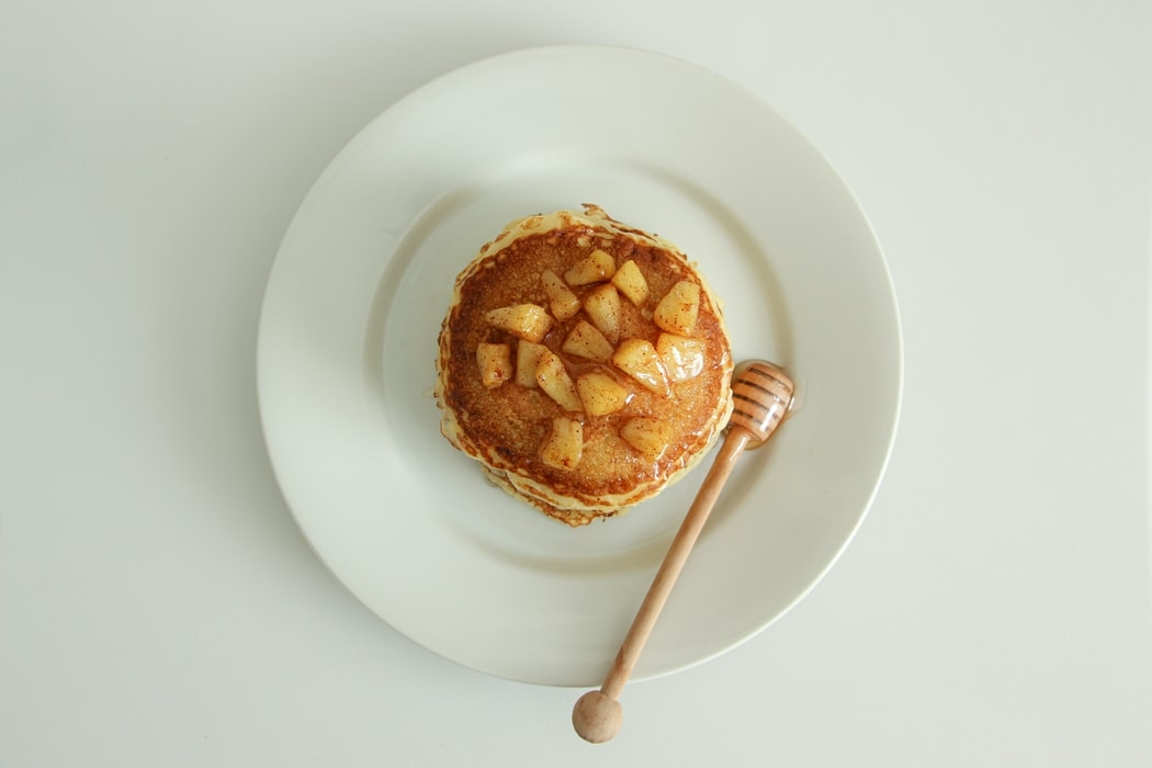 ホットケーキでほっと一息