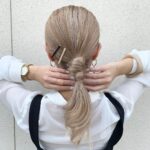 ハイトーンヘアの魅力をぐっと引き出す。トレンドlikeなヘアアレンジに挑戦！